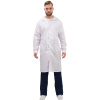 Халат для медицинского персонала муж. м04-ХЛ цв.бел. (р.60-62) 170-176