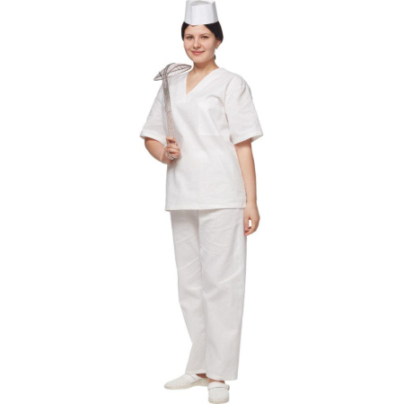 Костюм пекаря универсальный/у05-КБР (р.44-46) р.158-164