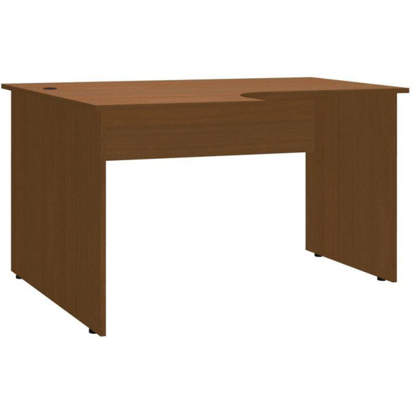 Стол эргономичный ЭКО левый 1402 (748) орех