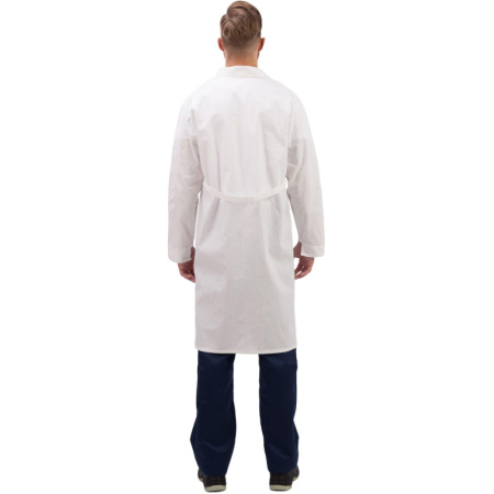 Халат мужской у02-ХЛ белый (р.48-50) 182-188