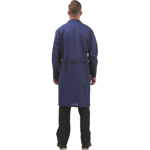 Халат мужской у02-ХЛ синий (р.56-58) 170-176
