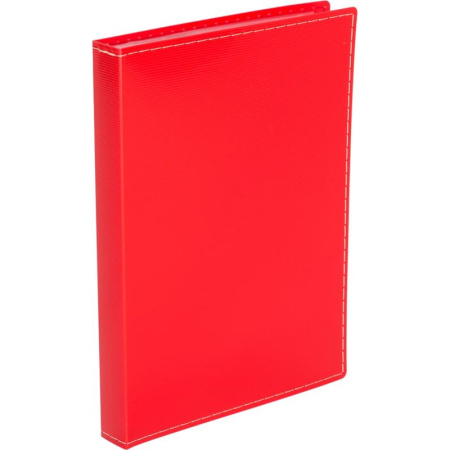 Папка файловая на 80 файлов в коробе красный