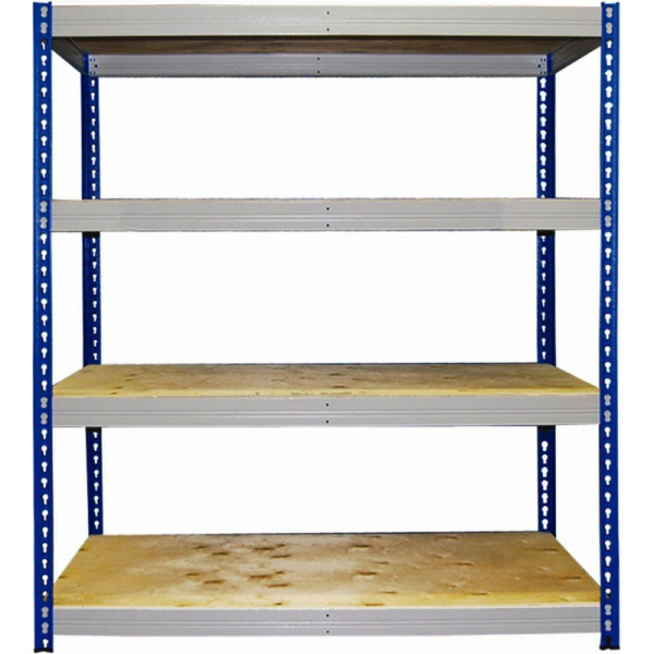 Стеллаж металлический MZ_МКФ15614-2.5   груз. 4 полки 1525х610х2500