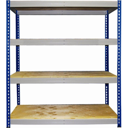 Стеллаж металлический MZ_МКФ18614-2.0   груз. 4 полки 1830х610х2000