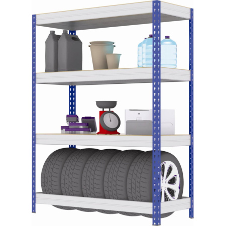 Стеллаж металлический MZ_МКФ18614-2.5   груз. 4 полки 1830х610х2500