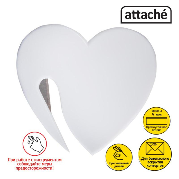 Нож канцелярский Attache для открытия конвертов , цв.в ассорт.