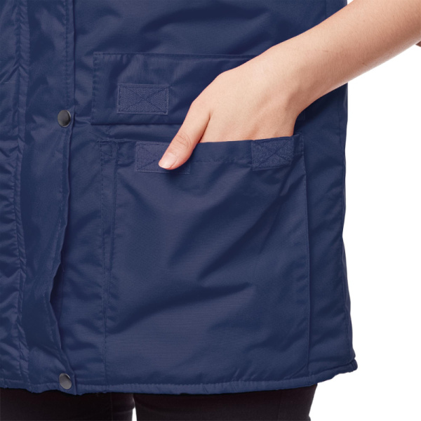 Жилет утепленный Товаровед зимн. синий (р.56-58) р.170-176