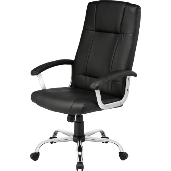 Кресло BN_Dp_Руководителя EChair-524 TPU к/з черный, хром