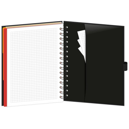 Бизнес-тетрадь Wisdom 8,А5,120л,148х205,3 разд,рез под руч,клет,рад2,0008