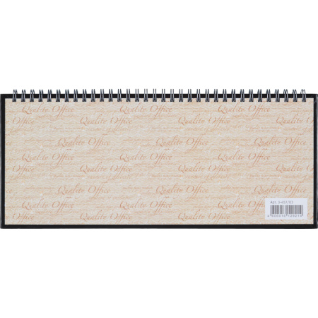 Планинг недатированный черный,305х130, 64 л.,Ideal 3-457/03