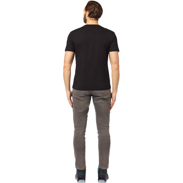 Футболка (160 г.) с кор.рукавом чрн.(XXXL)