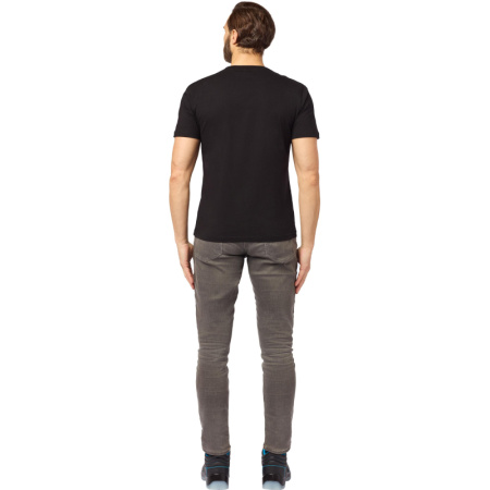 Футболка (160 г.) с кор.рукавом чрн.(XXXL)