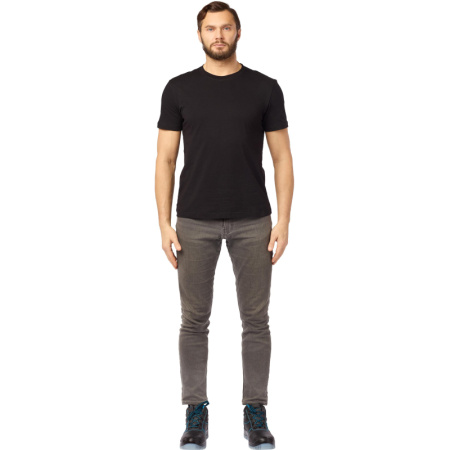 Футболка (160 г.) с кор.рукавом чрн.(XXXL)