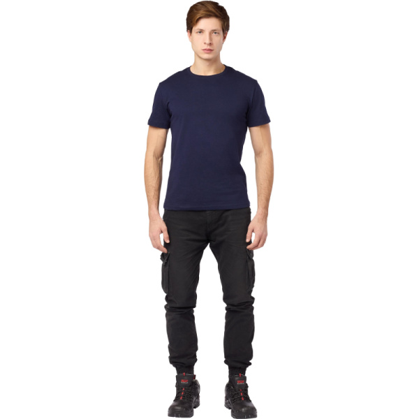 Футболка (160 г.) с кор.рукавом т.-син.(XXL)