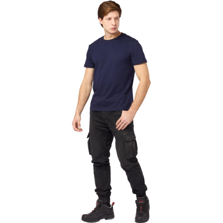 Футболка (160 г.) с кор.рукавом т.-син.(XXL)