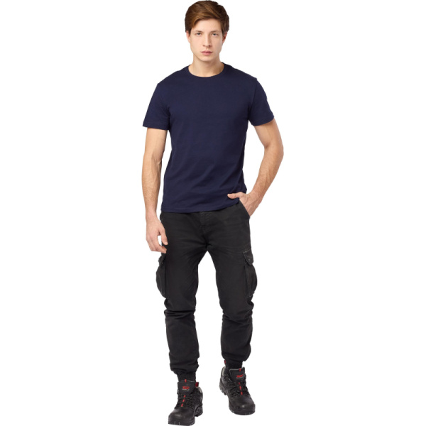 Футболка (160 г.) с кор.рукавом т.-син.(XXXL)