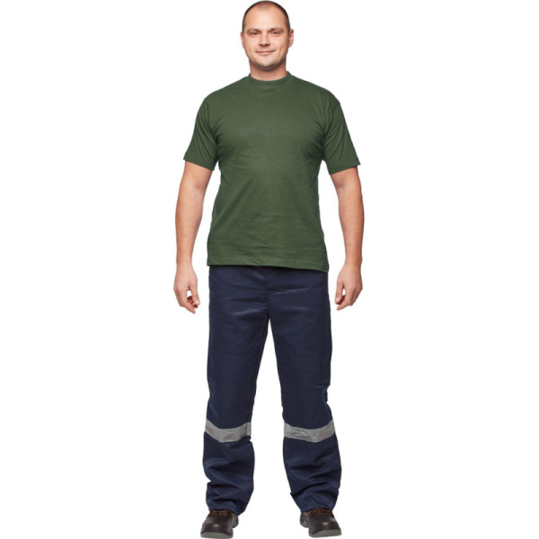 Футболка (160 г.) с кор.рукавом т.-злн.(XXL)