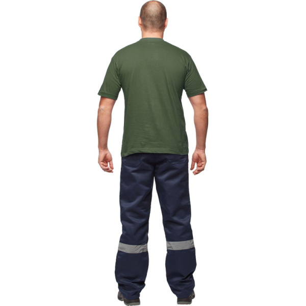 Футболка (160 г.) с кор.рукавом т.-злн.(XXXL)