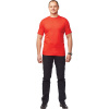 Футболка (160 г.) с кор.рукавом красн.(M)