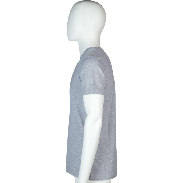 Футболка (160 г.) с кор.рукавом серый меланж (XXL)