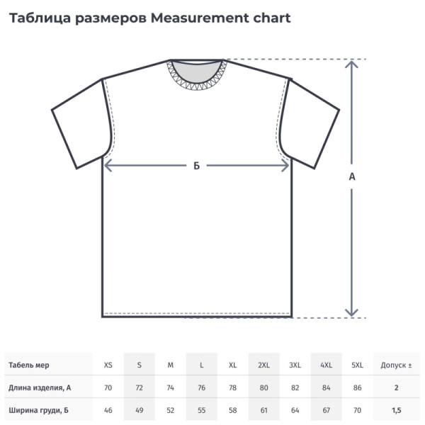 Футболка (160 г.) с кор.рукавом серый меланж (XXXL)