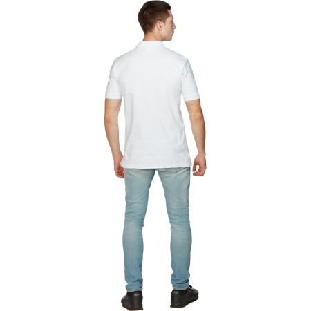 Рубашка Поло (190г.) кор.рукав бел.(XXL)