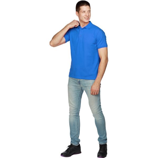 Рубашка Поло (190г.) кор.рукав васил.(XXL)