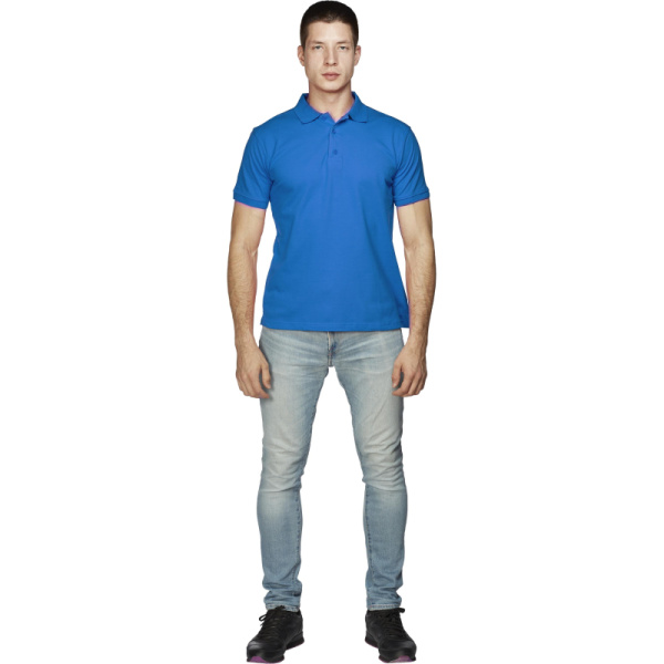Рубашка Поло (190г.) кор.рукав васил.(XXXL)