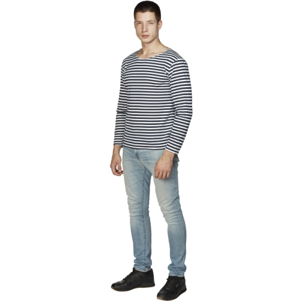 Тельняшка лет. т.син. полоса (р.44)