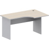 Стол Easy St правый (008,235) светлый дуб/серый (430/030) Ш1400