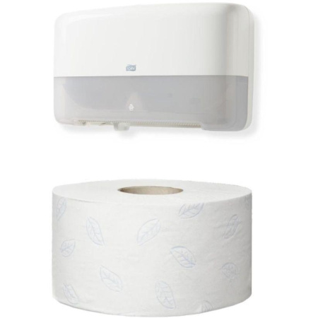 Бумага туалетная д/дисп Торк T2 Комфорт в мини-рул2слбелвтор170м12рул120231