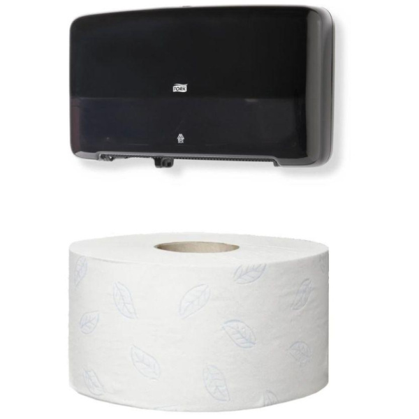 Бумага туалетная д/дисп Торк T2 Комфорт в мини-рул2слбелвтор170м12рул120231