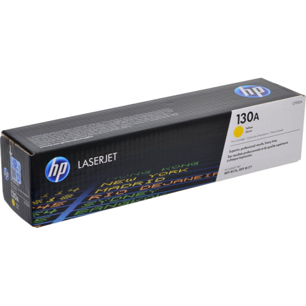 Картридж лазерный HP 130A CF352A жел. для LJ Pro M176n/M177f