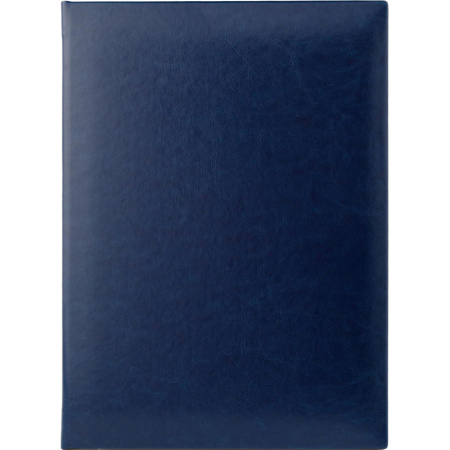 Папка адресная НЕБРАСКА, синий, выклейка диз. бумага, А4