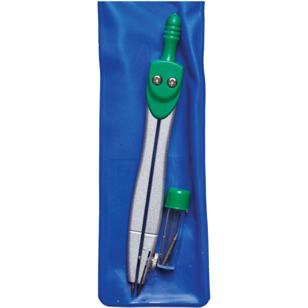 Готовальня Attache циркуль 115 мм с запасным грифелем в ПВХ чехле S01002P