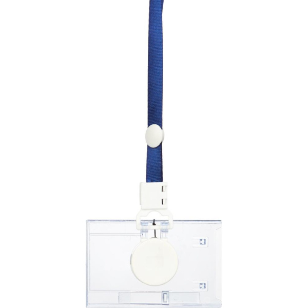 Бейдж Promega office горизонтальный с рулеткой, разм вклад 85х54