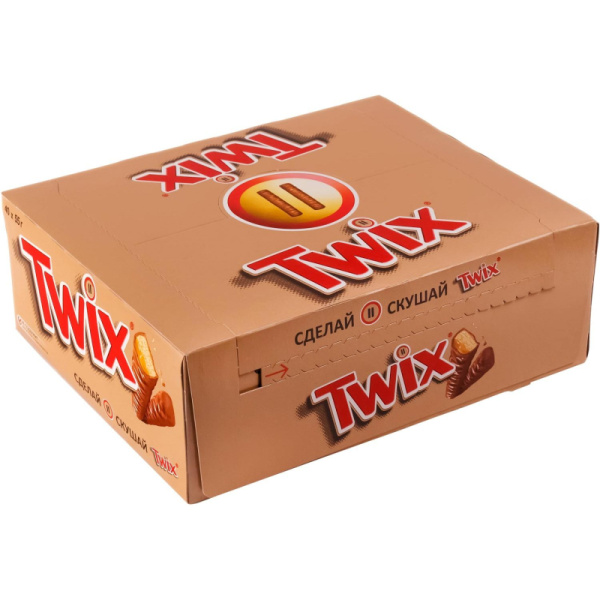 Шоколадный батончик Twix 55 г