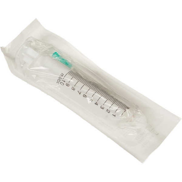 Шприц 2-комп. однораз. 10мл LS 21G(0,8x40) прил. 100шт/уп SFM