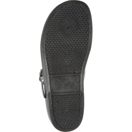 Сабо муж.нат.кожа цв.чёрный(р.42) (10-12-7)