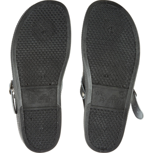 Сабо муж.нат.кожа цв.чёрный(р.44) (10-12-7)