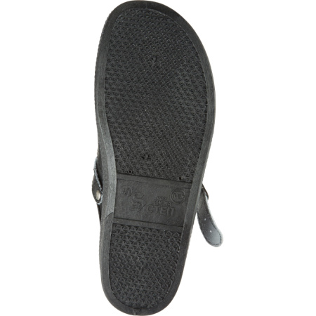 Сабо муж.нат.кожа цв.чёрный(р.46) (10-12-7)