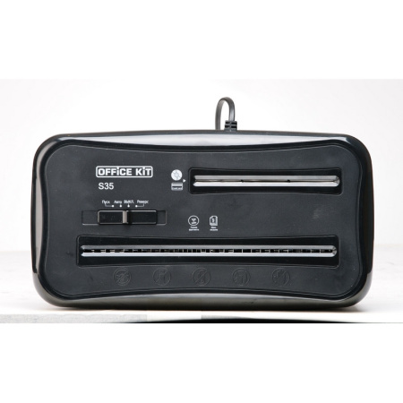 Шредер (уничтожитель) Office Kit S35, 4ур.секр., 9лист, 14л