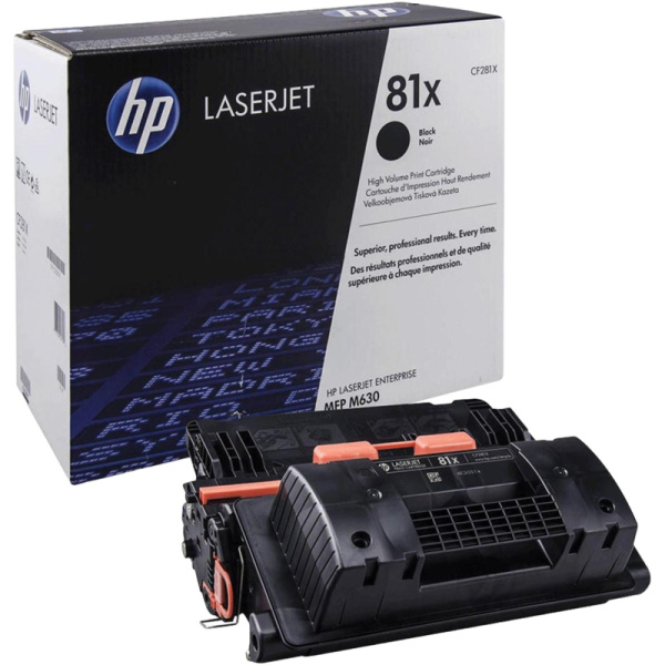 Картридж лазерный HP 81X CF281X чер. пов.емк. для LJ Pro M630