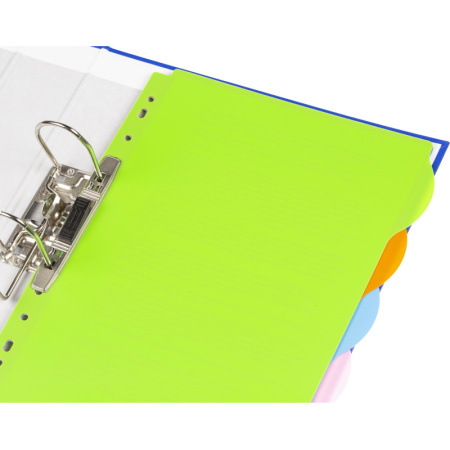 Разделитель листов А4+ 5л., полукруг, Attache Selection