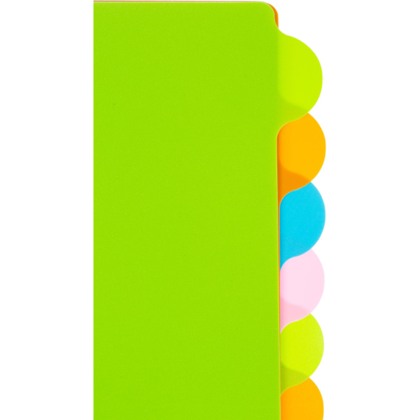 Разделитель листов A4+, 12 л.,полукруг, Attache Selection