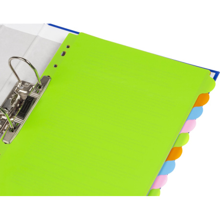 Разделитель листов A4+, 12 л.,полукруг, Attache Selection