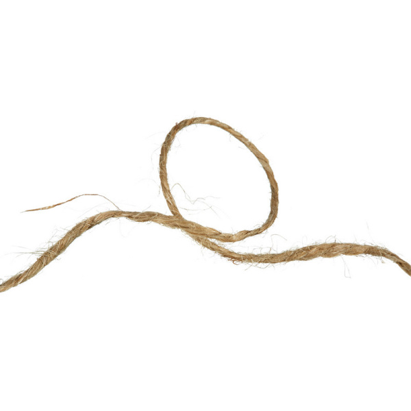 Шнур банковский джутовый полированный сменный блок, 100 м