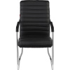 Конференц-кресло BN_TQ_Echair-806 VPU кожзам черный, хром