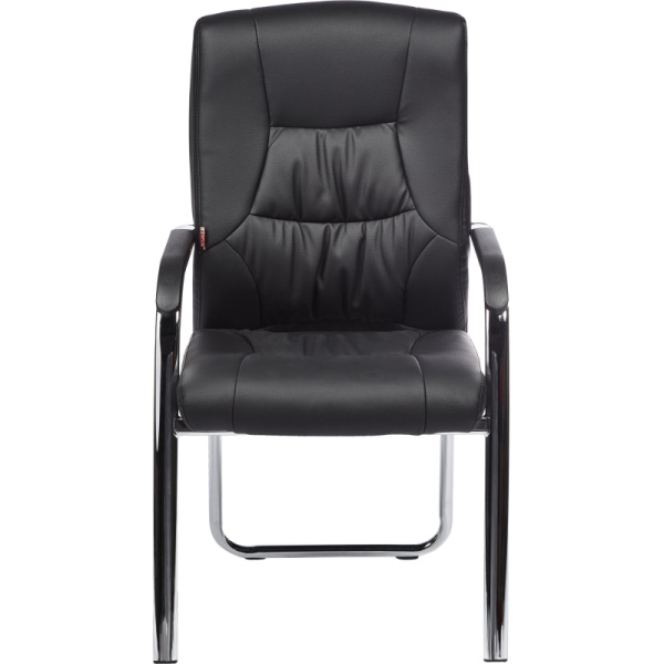 Конференц-кресло BN_TQ_Echair-807 VPU кожзам черный, хром