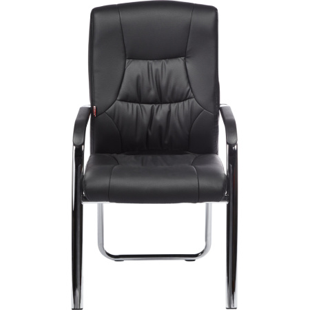 Конференц-кресло BN_TQ_Echair-807 VPU кожзам черный, хром
